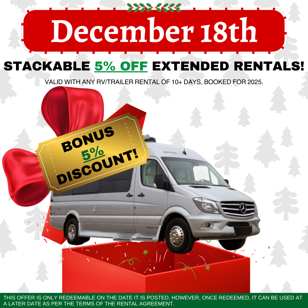 dec 18th - 5% off extended rentals